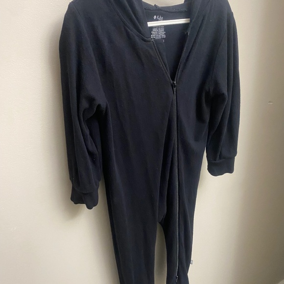 Bamboo Jersey Hooded Romper - Picture 2 of 3